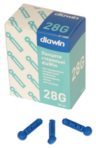 Ланцеты Diawin 28G (100 шт) - изображение 2