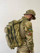 Тактичний рюкзак accord tactical 45 л олива - изображение 1