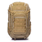 Тактический Рюкзак Yakeda 1000D YKK zipper UTX buckle 55л 55 х 28 х 25 см Coyote (HS-KF-048-TAN)