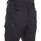 Мужские тактические брюки штаны с карманами военные для рыбалки похода охоты ZEPMA АН5709 черные Размер XL - изображение 2