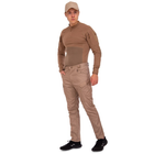 Мужские тактические брюки штаны с карманами военные для рыбалки похода охоты ZEPMA АН0370 хаки Размер XL - изображение 7