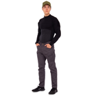 Чоловічі тактичні брюки штани з кишенями для рибалки походу полювання ZEPMA АН0370 сірі Розмір XL - зображення 6