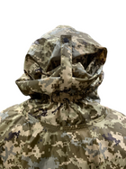 Дождевик пиксель ЗСУ пончо плащ-палатка армейская 3в1 ONE SIZE - изображение 6