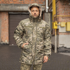 Куртка-бушлат военная мужская тактическая плащевка ВСУ (ЗСУ) Пиксель 8533 58 размер - изображение 4