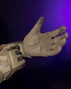 Тактические перчатки с пальцами BEZET Protective L хаки - изображение 2