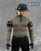 Рубашка тактическая реглан убокс BEZET XXL Хаки - изображение 1