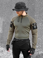 Рубашка тактическая реглан убокс BEZET XXL Хаки - изображение 8