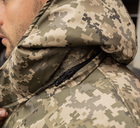 Куртка-бушлат военная мужская тактическая плащевка ВСУ (ЗСУ) Пиксель 8527 46 размер - изображение 6