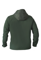 Куртка тактическая на молнии с капюшоном soft shell XS garpun khaki - изображение 3