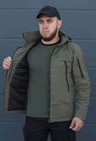 Куртка тактична на блискавці з капюшоном XS wal khaki2 - зображення 1