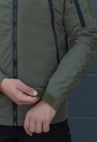 Куртка тактична на блискавці з капюшоном XS wal khaki2 - зображення 9