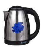 Электрический чайник A-Plus на 2 л с рисунком цветок (AP-1690-1)