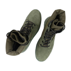 Тактические ботинки BlackBay высокие зеленые на шнурках с зеленой подошвой (S-3-GREEN) | 39 (26см) - изображение 3