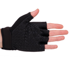 Тактичні рукавички з відкритими пальцями Zelart 8789 розмір L Black - зображення 3