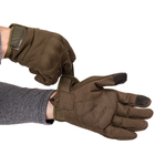 Перчатки тактические с закрытыми пальцами Zelart 8816 размер M Olive - изображение 4