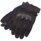 Перчатки тактические с закрытыми пальцами Zelart 8794 размер XL Black - изображение 6