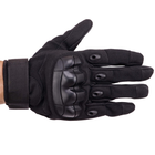 Перчатки тактические с закрытыми пальцами Zelart 8794 размер L Black - изображение 3