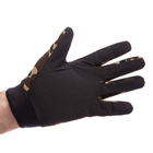 Перчатки тактические с закрытыми пальцами Zelart 0527 размер XL Camouflage - изображение 3