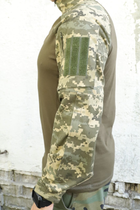 Тактична сорочка. Чоловіча бойова сорочка, убакс (UBACS) з довгим рукавом розмір 52 (BEZ-2210) - зображення 9