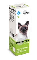 Противогрибковый спрей ProVET Микостоп для кошек и собак, 30 мл (4820150200312/4820157406441)