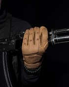 Тактические перчатки с пальцами BEZET Protective XL песочные - изображение 7