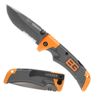 Нож туристический складной Gerber Bear Grylls Scout D386 18,5 см серрейторное лезвие