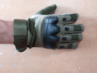 Перчатки тактические палые, военные. Польша L Олива (K-0008) - изображение 1