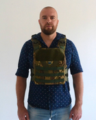 Тактична плитоноска HIMARS стандарт НАТО із системою Molle Мультікам Tactical plate carrier - зображення 2