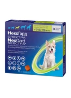 Жевательные таблетки Nexgard Spectra (Нексгард Спектра) для собак M (7.5-15кг) 1 таблетка
