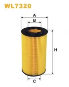 Фильтр масла WIX FILTERS 662/1 = WL7320 WIX Filters (WL7320)