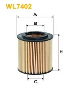Фильтр масла WIX FILTERS 648/5 = WL7402 WIX Filters (WL7402)