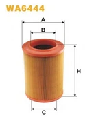 Фильтр воздушный VW T4 WA6444/AR265 (выр-во WIX-FILTERS UA) WIX Filters (WA6444)