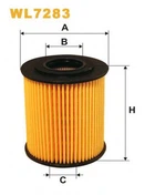 Фільтр масла WIX FILTERS 649/5 = WL7283 WIX Filters (WL7283)