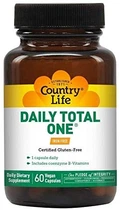 Вітаміни Country Life Daily Total One 60 капсул (4384302771)