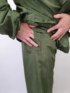 Костюм-дождевик водонепроницаемый для военных ЗСУ размера 54 зеленый 2714 - изображение 8