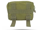 Тактическая сумка под крепление MOLLE Outdoor Tactics K2, подсумок для телефона. Зеленый. - изображение 4