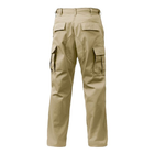 Тактичні штани Rothco Fit Zipper Fly BDU Pants Хакi M 2000000078243 - зображення 3