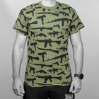 Футболка Rothco Vintage Guns T-Shirt Хаки XL 2000000086491 - изображение 5