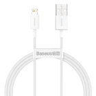 Кабель для быстрой зарядки Baseus Superior Series Fast Charging Lightning 2.4A 2m White