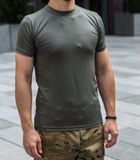 Тактична футболка мікрофібра Flash S Олива - изображение 4
