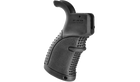 Пистолетная рукоятка FAB для M16\M4\AR15, обрезиненная, черная (7000655) - изображение 1