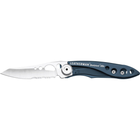 Ніж LEATHERMAN Skeletool KBX-Denim (4006992) - зображення 1