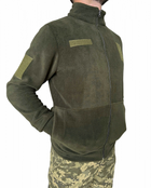 Тактическая флиска ЗСУ военная кофта армейская флисовая олива мужская XL (52) - изображение 3