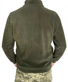Тактическая флиска ЗСУ военная кофта армейская флисовая олива мужская М (48) - изображение 5