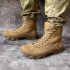Ботинки мужские зимние тактические ВСУ (ЗСУ) 8601 43 р 28 см койот - изображение 2