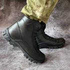 Ботинки мужские зимние тактические ВСУ (ЗСУ) 8608 44 р 28,5 см черные - изображение 8