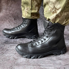 Ботинки мужские зимние тактические ВСУ (ЗСУ) 8609 45 р 29,5 см черные - изображение 7