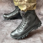 Ботинки мужские зимние тактические ВСУ (ЗСУ) 8606 42 р 27,5 см черные - изображение 1