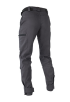 Утеплённые тактические штаны на флисе XXL серые - изображение 6