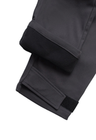 Утеплённые тактические штаны на флисе S серые - изображение 8